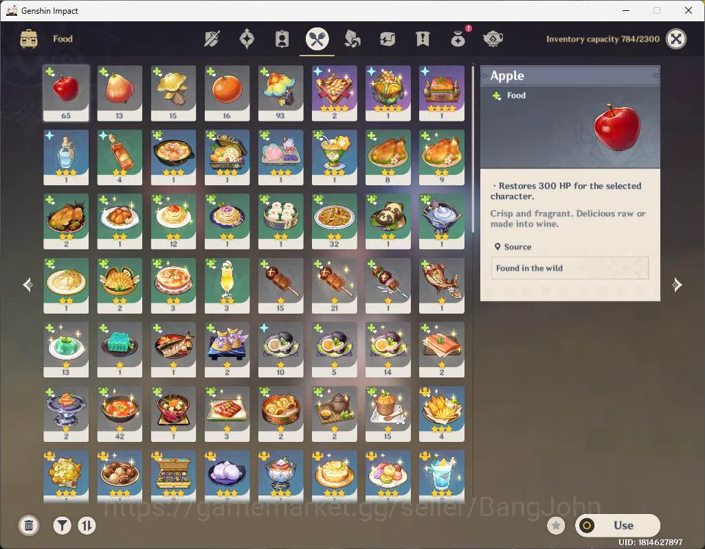 Genshin Impact Accounts ASIA|AR 57|High End|9 limit|PremTeam Nefer|Skirk,C image 12