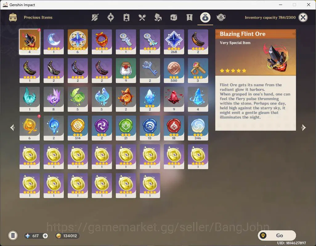Genshin Impact Accounts ASIA|AR 57|High End|9 limit|PremTeam Nefer|Skirk,C image 8