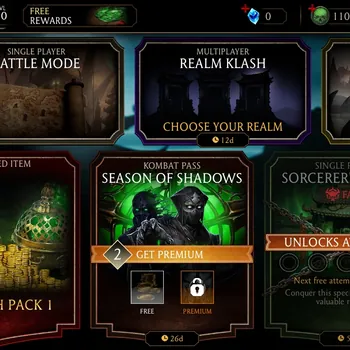 Mortal Kombat Mobile Accounts Premium Starter | MK11 Scorpion F4 | Brutality Epic Gear Included