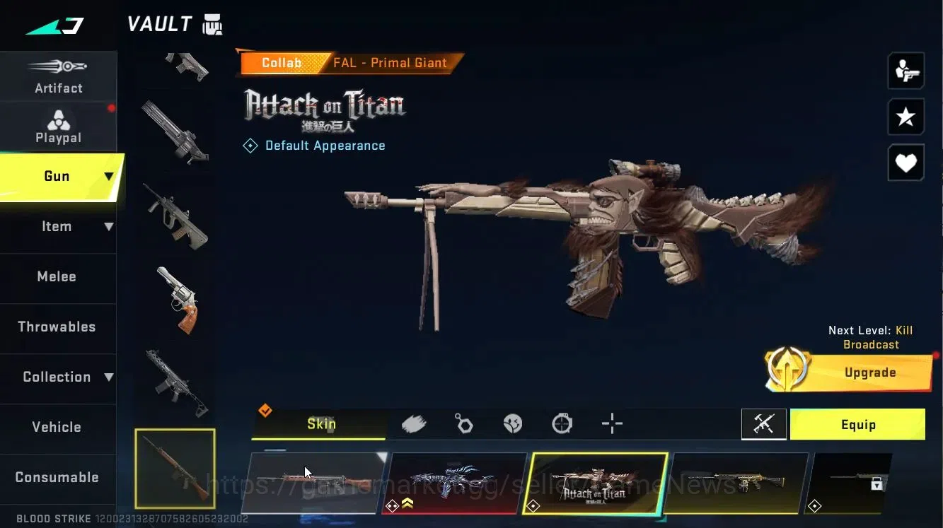Blood Strike Accounts ASIA|ETERNAL DEagle-Scorpius|Melee Synthwave+5 ULT image 18