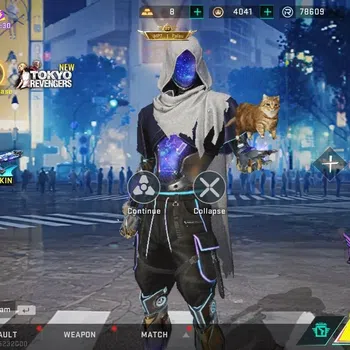 Blood Strike Collab Skin ASIA|ETERNAL DEagle-Scorpius|Melee Synthwave+5 ULT image 1
