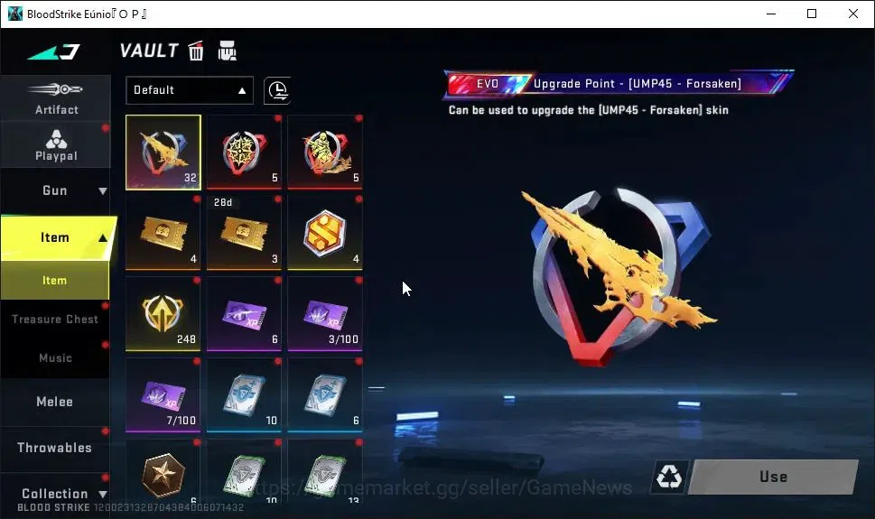 Blood Strike Accounts ASIA|Collab 7DS[EMMA-Elizabeth,AK47,QBZ95]|ULTRA M image 13