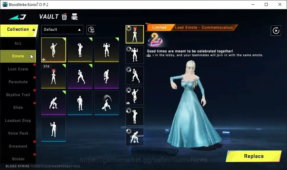 Blood Strike Accounts ASIA|Collab 7DS[EMMA-Elizabeth,AK47,QBZ95]|ULTRA M image 15