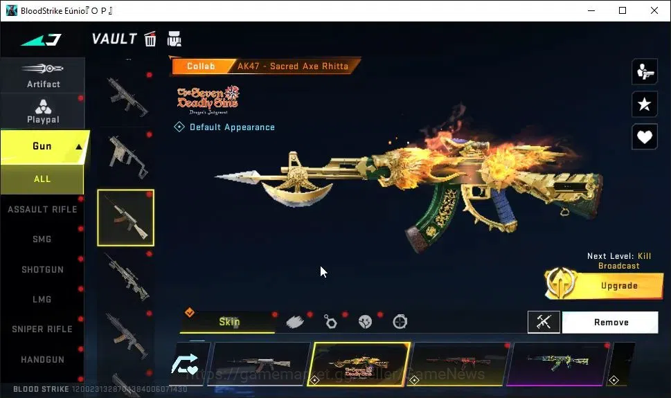 Blood Strike Accounts ASIA|Collab 7DS[EMMA-Elizabeth,AK47,QBZ95]|ULTRA M image 8
