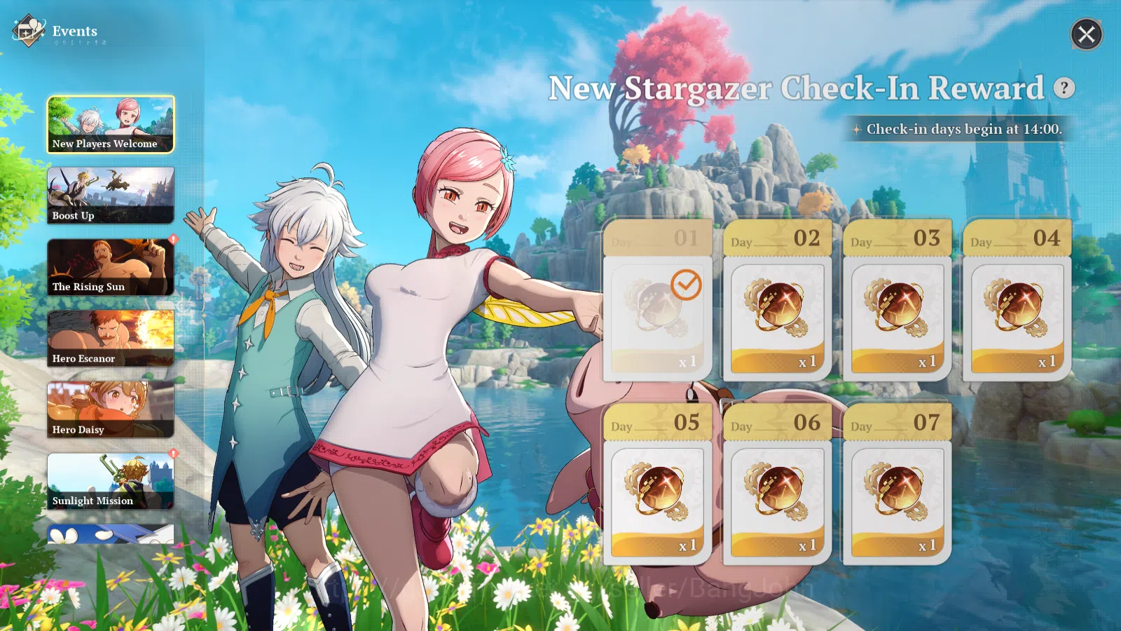 The Seven Deadly Sins: Origin Accounts EU Fresh Starter Lv2 WL1 | 2SSR Escanor + Guila (S image 11