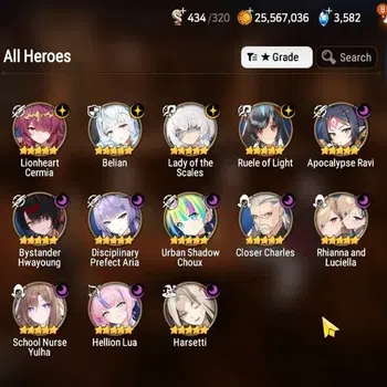 Epic Seven Accounts High-End Global|Verif|13ML (RnL,SN Yulha,LOTS, Harsetti,Hwayoung, DP Aria )Wukong,Fumyr,Rinak|PoH