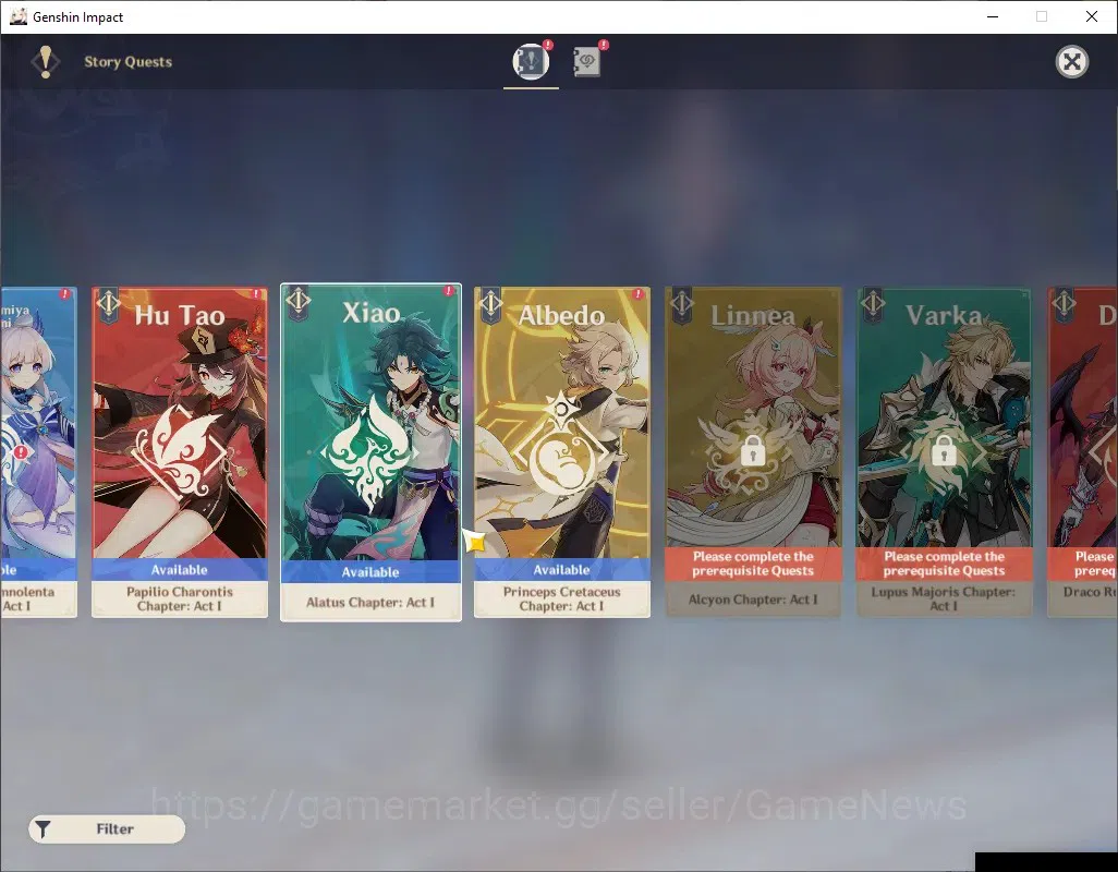 Genshin Impact Accounts ASIA|AR 45|3 Limited + 2 (*5 Weapon)|Wriothesley,B image 16