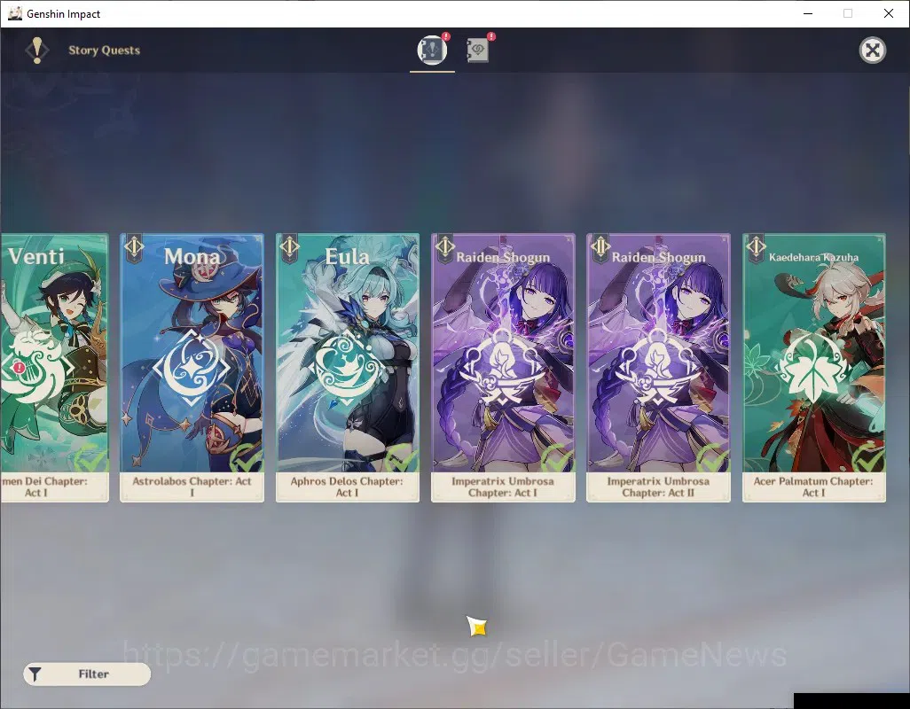 Genshin Impact Accounts ASIA|AR 45|3 Limited + 2 (*5 Weapon)|Wriothesley,B image 18
