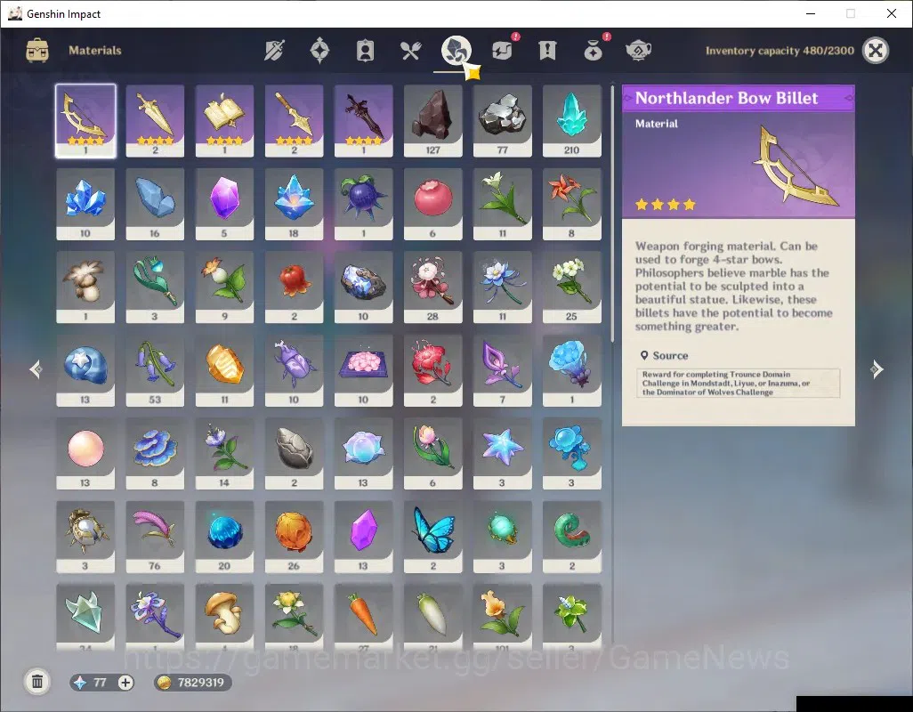 Genshin Impact Accounts ASIA|AR 45|3 Limited + 2 (*5 Weapon)|Wriothesley,B image 8