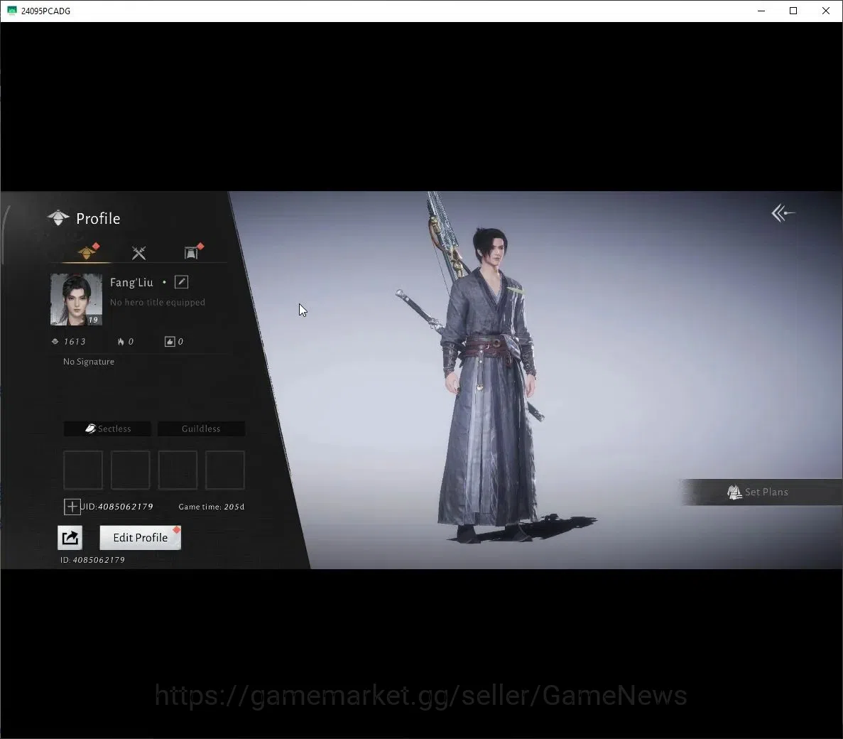Where Winds Meet Accounts GLOBAL|Lv 19|4085 GS|1 Harmonic Core|Jianghu Wanderer set|Peacuful Life,Anthem of Ages,Wanderer's 2