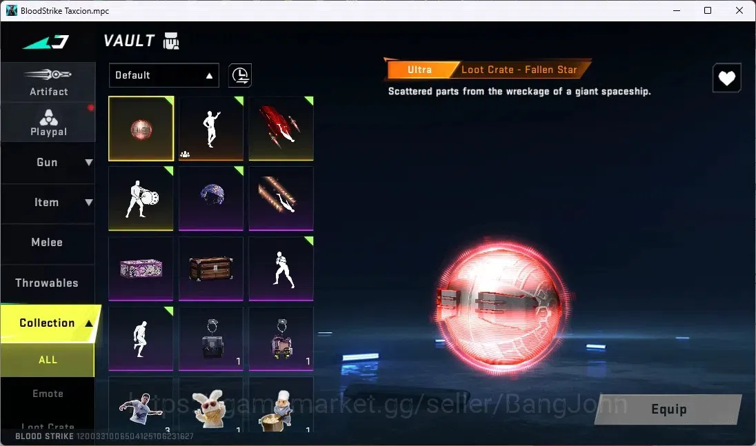 Blood Strike Accounts ASIA | ULTRA MELEE: Lightblade-Dark Force | 2 ULTR image 6
