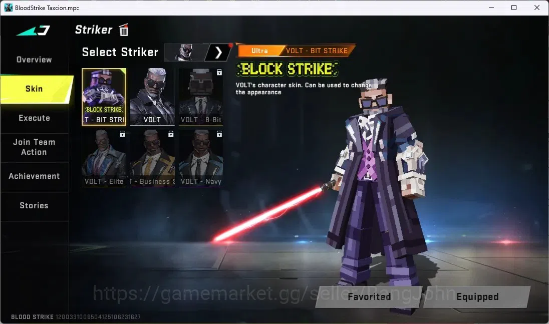 Blood Strike Accounts ASIA | ULTRA MELEE: Lightblade-Dark Force | 2 ULTR image 8
