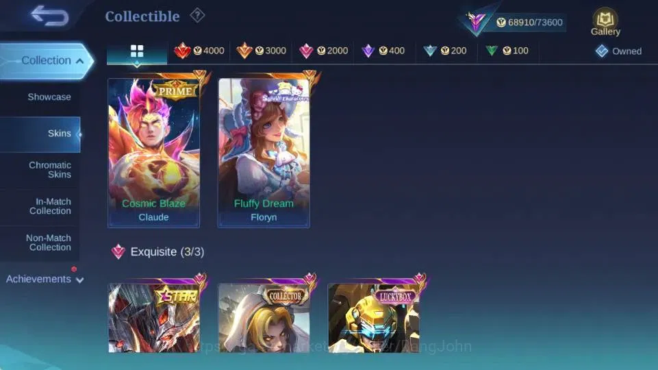 Mobile Legends: Bang Bang Accounts Global|Hero 132|Skin 287|Renowned|PRIME Clude,STAR image 14