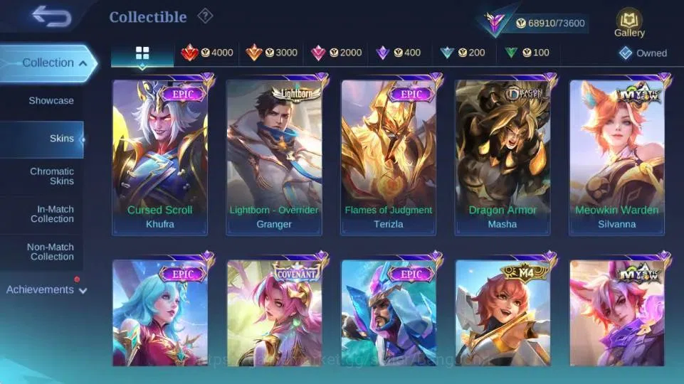 Mobile Legends: Bang Bang Accounts Global|Hero 132|Skin 287|Renowned|PRIME Clude,STAR image 6