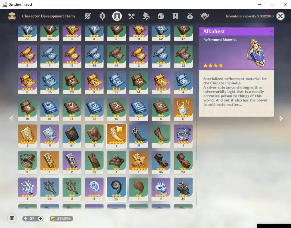 Genshin Impact Accounts Others Asia|AR 60|Arlecchino PremTeam|14 Limited + 9(*5 12