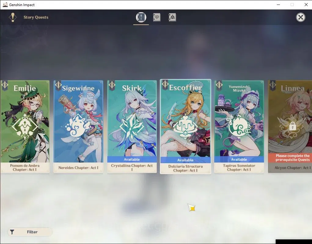 Genshin Impact Accounts Others Asia|AR 60|Arlecchino PremTeam|14 Limited + 9(*5 18