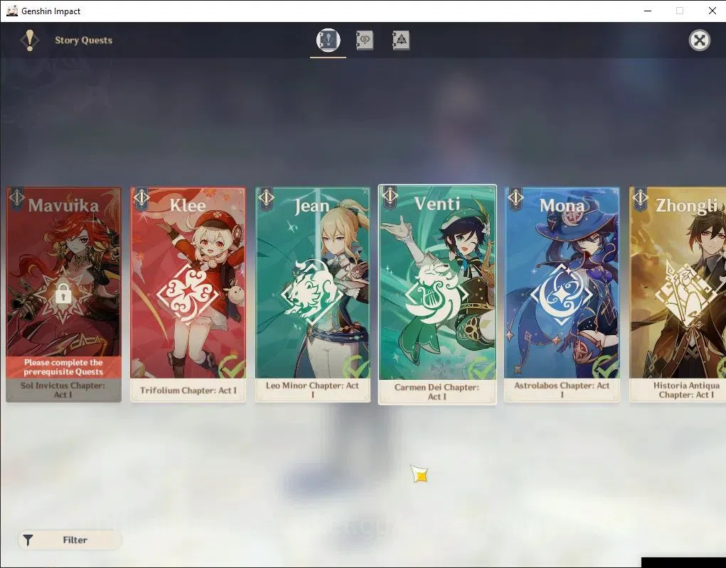 Genshin Impact Accounts Others Asia|AR 60|Arlecchino PremTeam|14 Limited + 9(*5 19