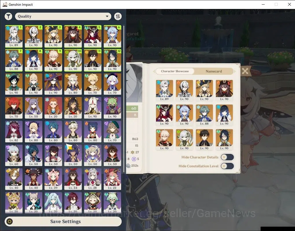 Genshin Impact Accounts Others Asia|AR 60|Arlecchino PremTeam|14 Limited + 9(*5 2