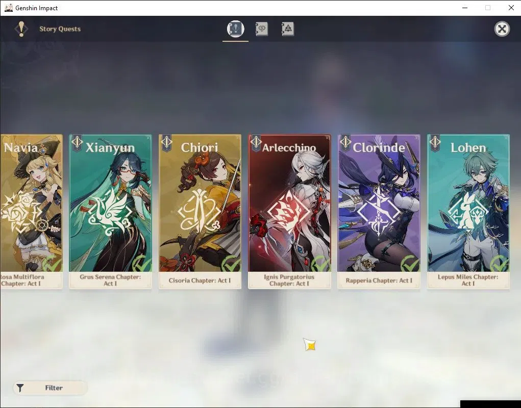 Genshin Impact Accounts Others Asia|AR 60|Arlecchino PremTeam|14 Limited + 9(*5 20
