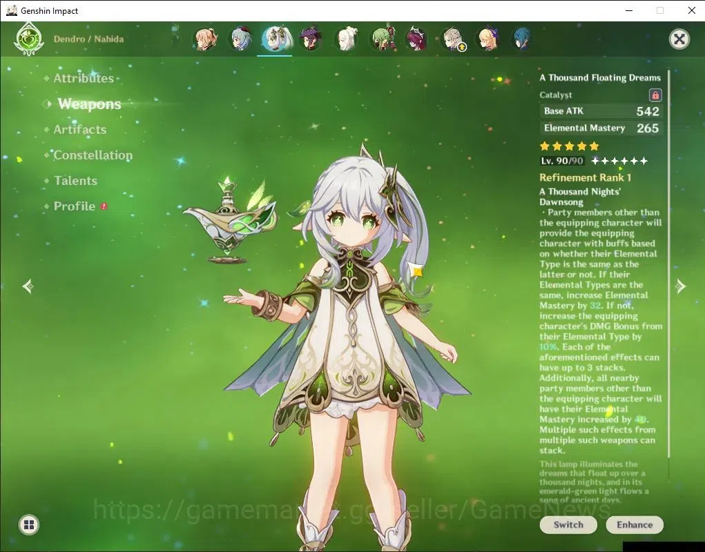 Genshin Impact Accounts Others Asia|AR 60|Arlecchino PremTeam|14 Limited + 9(*5 5
