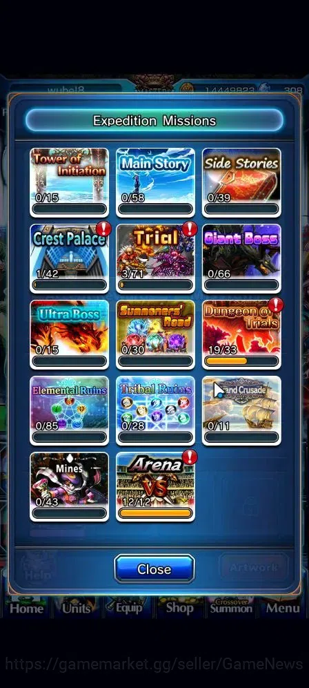 Grand Summoners Accounts Global|Rank 71|308 cc|16 Ascend+2 TW|[Sung Jinwoo, image 7