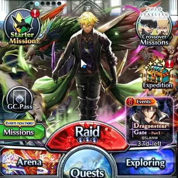 Grand Summoners End-Game Global|Rank 71|308 cc|16 Ascend+2 TW|[Sung Jinwoo, image 1