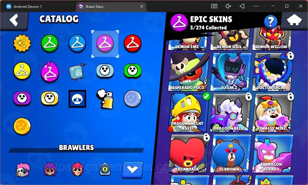 Brawl Stars Accounts Global |1655 Trophy |19 Brawler|2 Max Hypercharge image 11