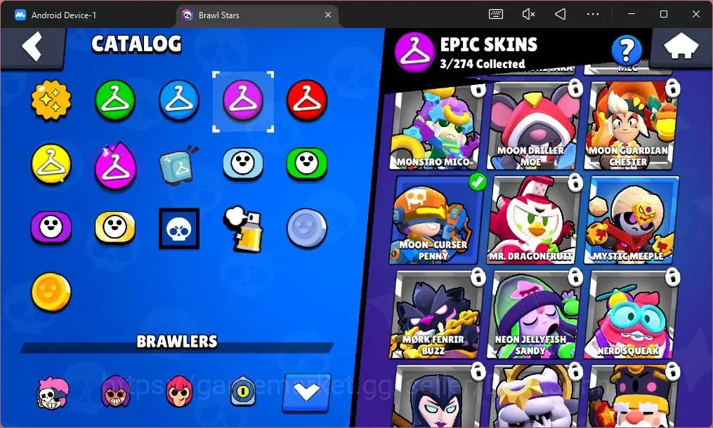Brawl Stars Accounts Global |1655 Trophy |19 Brawler|2 Max Hypercharge image 13