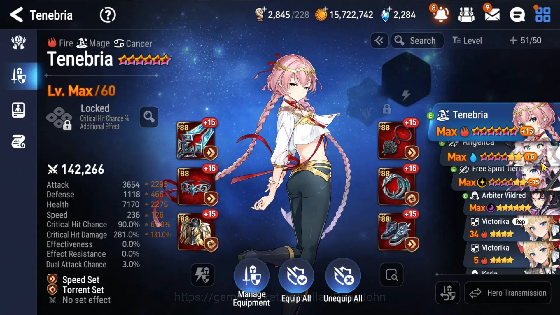 Epic Seven Accounts Global Unverif|5 ML(NMLuna.Harsetti,EIlynav,Dark C image 11