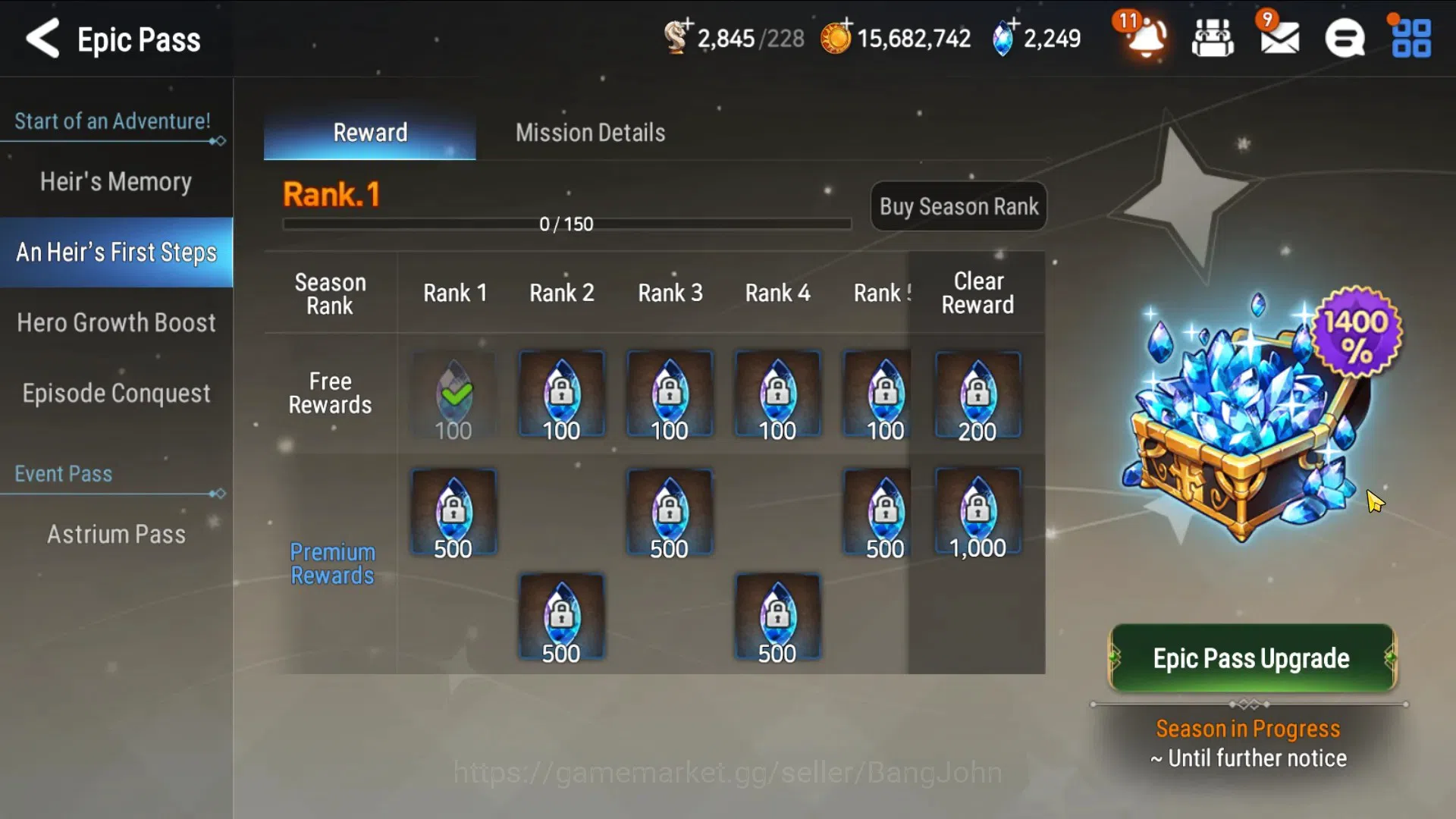 Epic Seven Accounts Global Unverif|5 ML(NMLuna.Harsetti,EIlynav,Dark C image 18