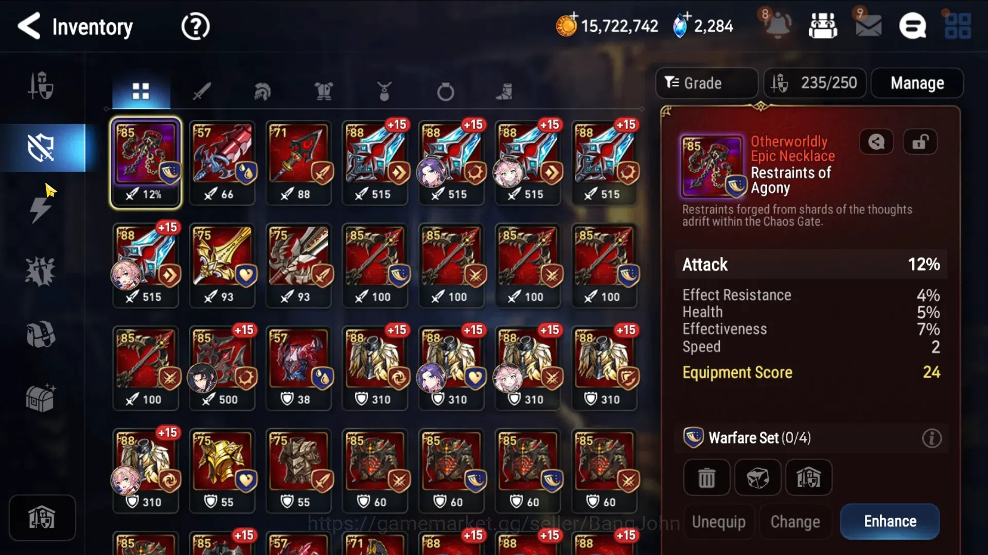 Epic Seven Accounts Global Unverif|5 ML(NMLuna.Harsetti,EIlynav,Dark C image 8