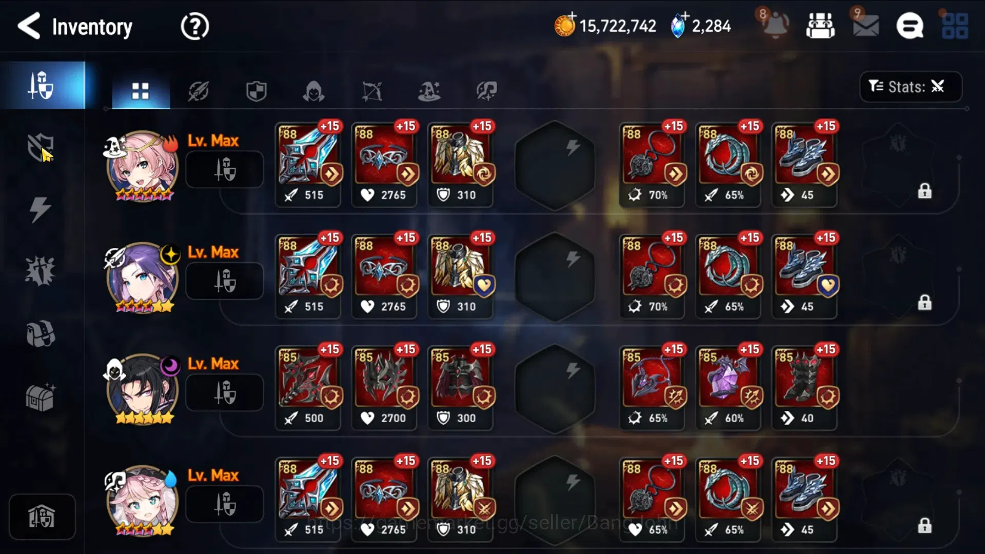 Epic Seven Accounts Global Unverif|5 ML(NMLuna.Harsetti,EIlynav,Dark C image 9