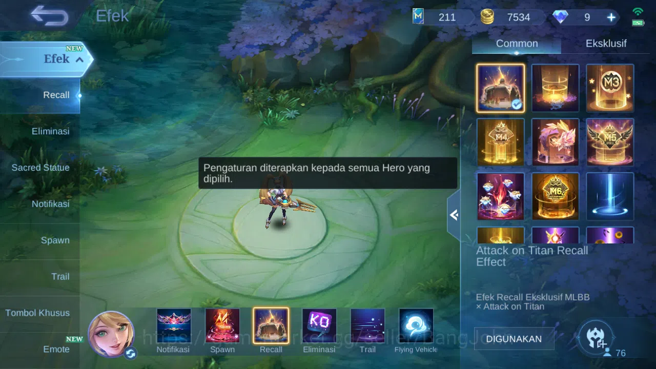 Mobile Legends: Bang Bang Accounts Hero 76 Skin 180 | Luckybox Alpha, Akai | KOF kari image 15