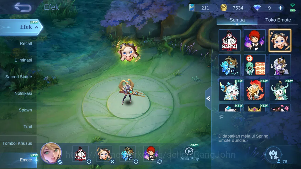 Mobile Legends: Bang Bang Accounts Hero 76 Skin 180 | Luckybox Alpha, Akai | KOF kari image 16