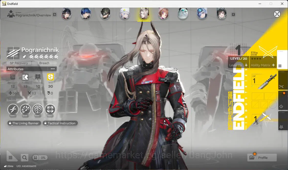 Arknights: Endfield Accounts ASIA | LVL 54, Yvonne Sign, gilberta sign, Last ri image 11