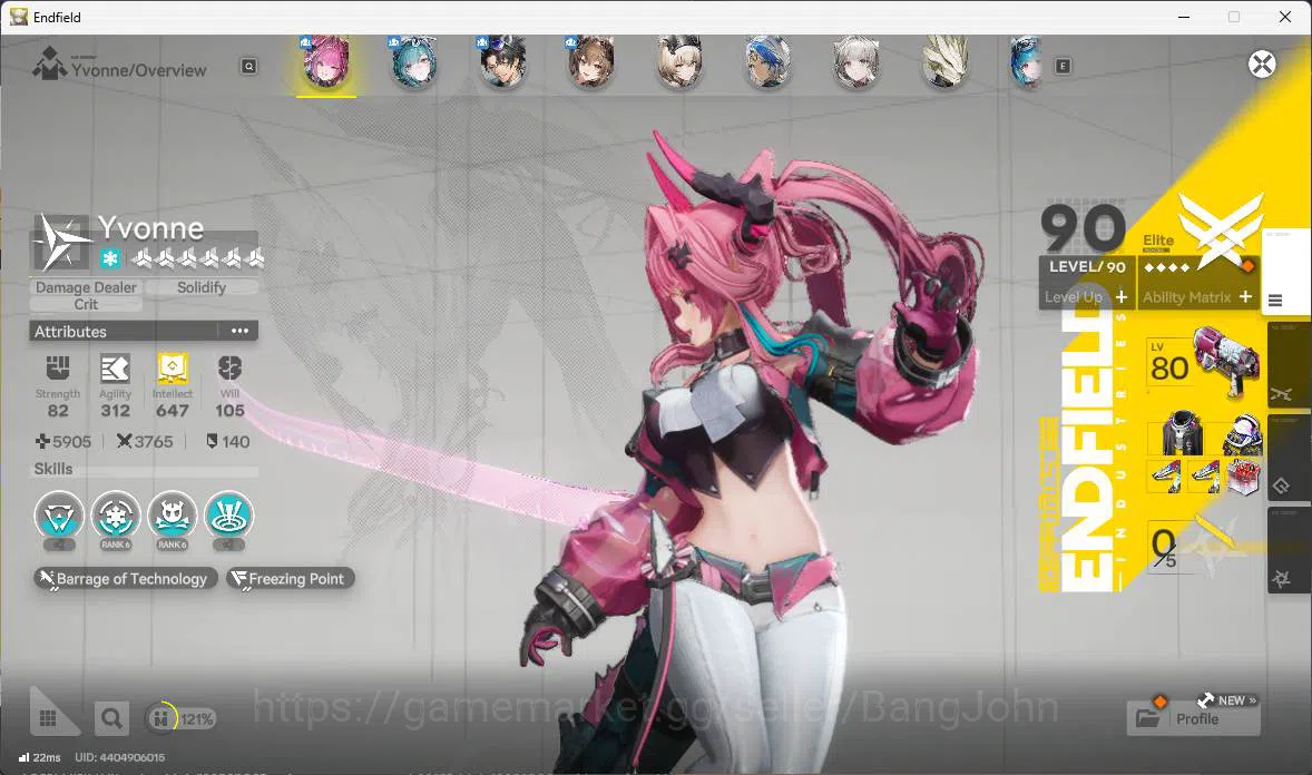 Arknights: Endfield Accounts ASIA | LVL 54, Yvonne Sign, gilberta sign, Last ri image 5