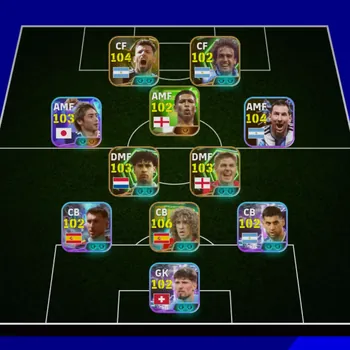 eFootball Accounts Legends & Iconic Players efootball Collective Strength 3177 | New Puyol, Yamal, Messi, Aguero