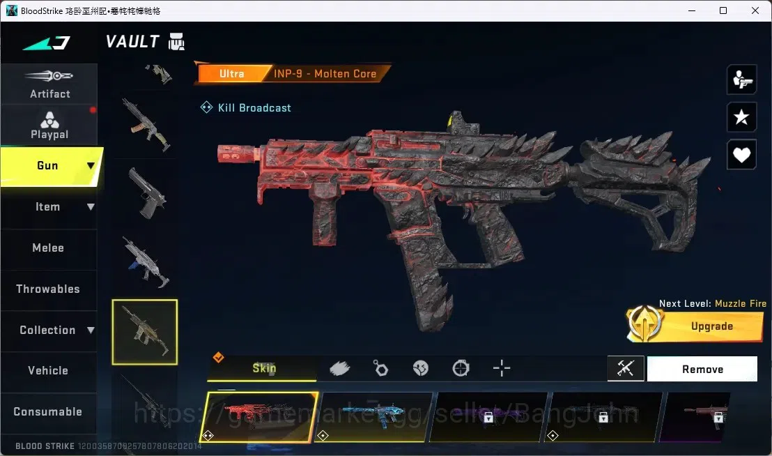 Blood Strike Accounts ASIA | ETERNAL GUNS : AUG - Empyrean,  | 2 ULTRA G image 3