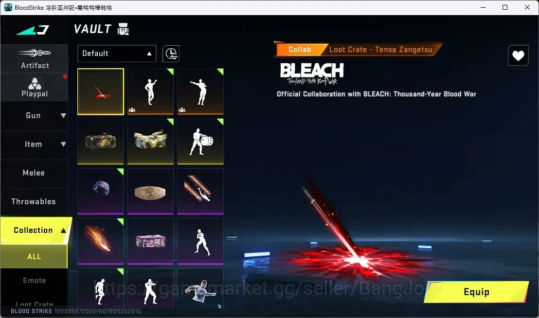 Blood Strike Accounts ASIA | ETERNAL GUNS : AUG - Empyrean,  | 2 ULTRA G image 7