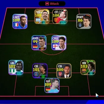 eFootball Accounts Legends & Iconic Players Android|Power 3116|Big Time Lionel Messi '26|8 Epic Carles Puyol,Wayne