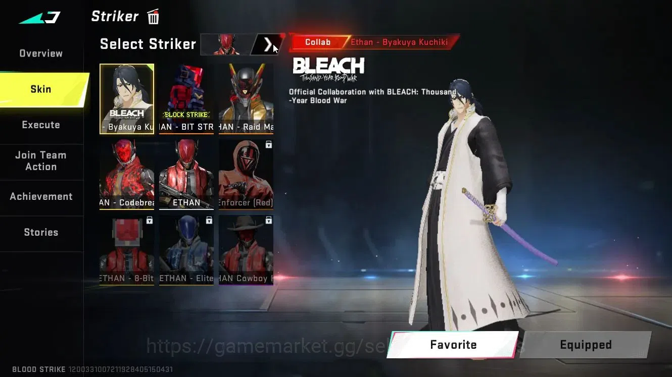 Blood Strike Accounts ASIA|ETERNAL[UZI-Scorpius]+Collab BLEACH Byakuya+1 image 5