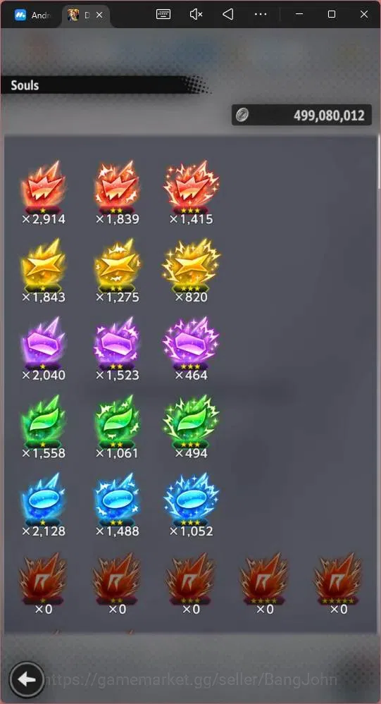 Dragon Ball Legends Accounts Android | Lvl 145 | 5.69M Total Power |40.1K CC|1 image 5
