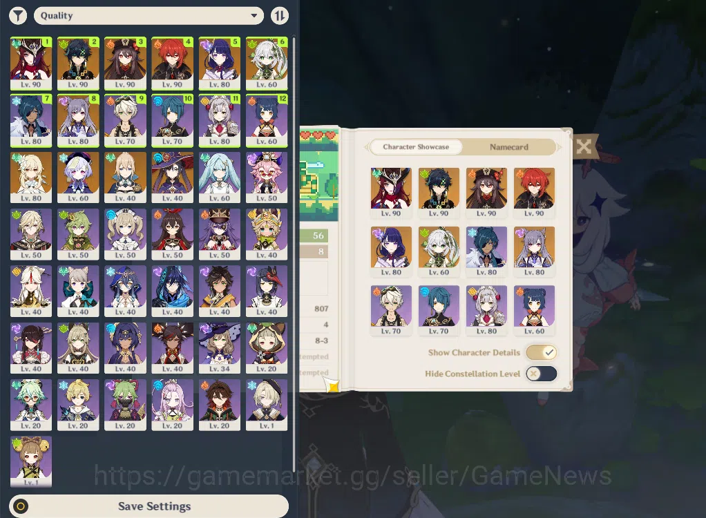Genshin Impact Accounts ASIA|AR56|5Limited+4(*5Weapon)|Chasca,Kinich,HuTao image 15