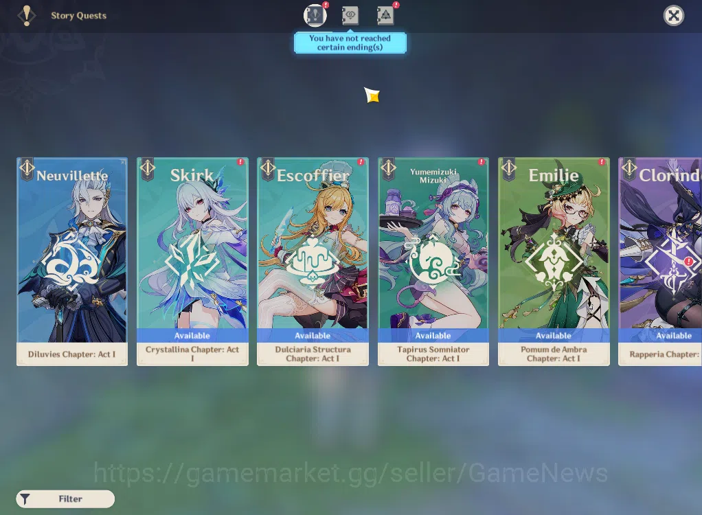 Genshin Impact Accounts ASIA|AR56|5Limited+4(*5Weapon)|Chasca,Kinich,HuTao image 5