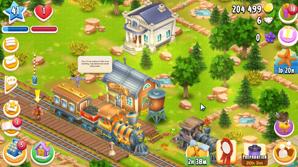 Hay Day Accounts Level 41 | Barn Storage 1100 + Silo Storage 625 | 204k Coins, 6 Diamonds |CN ON|Log Supercell ID|Take 6