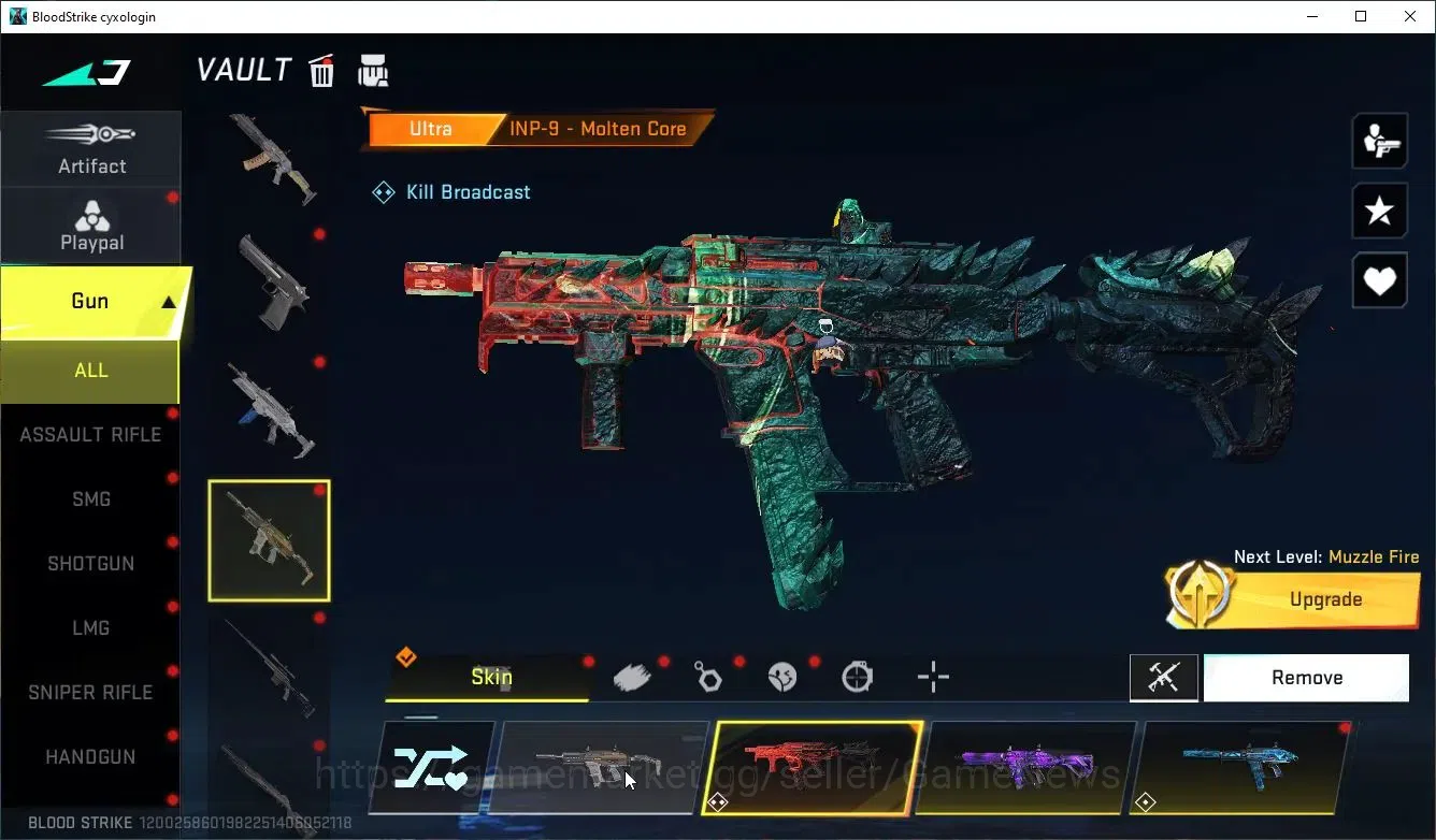 Blood Strike Accounts America|Eternal DEagel Scorpius|Collab TR [FN2000, image 12