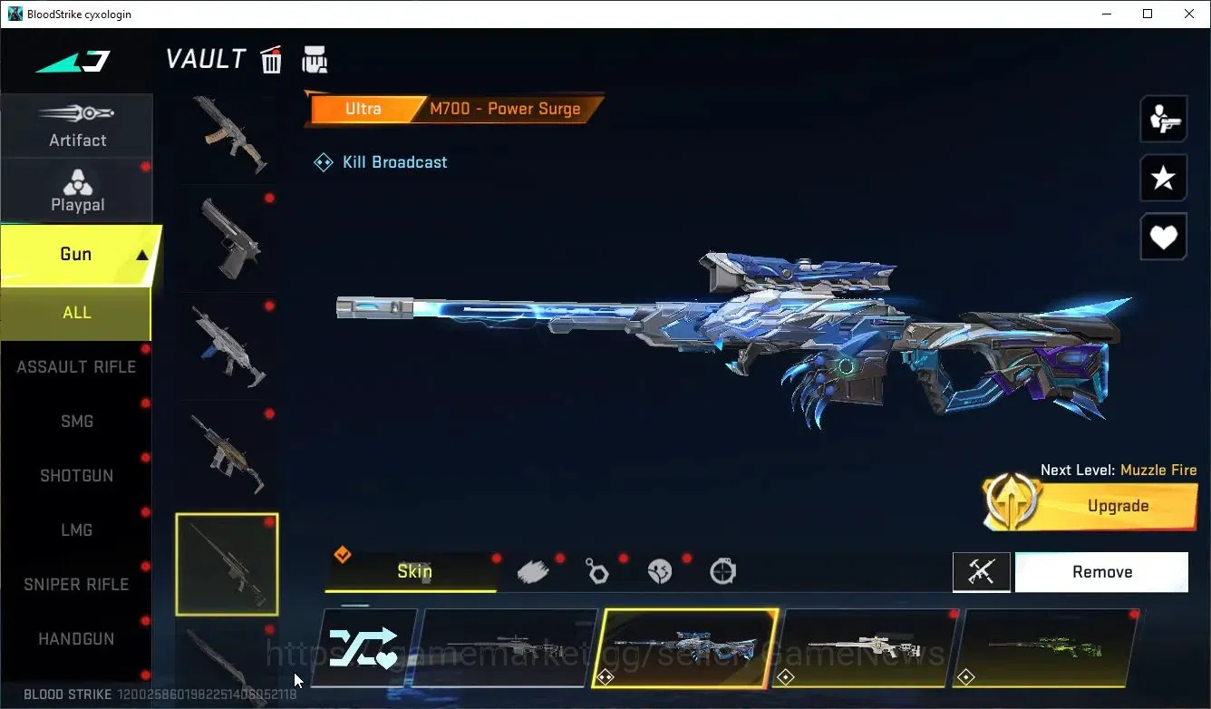 Blood Strike Accounts America|Eternal DEagel Scorpius|Collab TR [FN2000, image 13