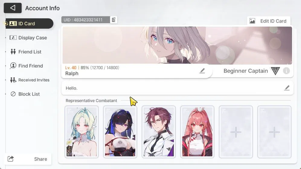 Chaos Zero Nightmare Accounts GLOBAL Lv40|4 SSR[Heidemarie+Sign,Chizuru,Mei Lin, image 2