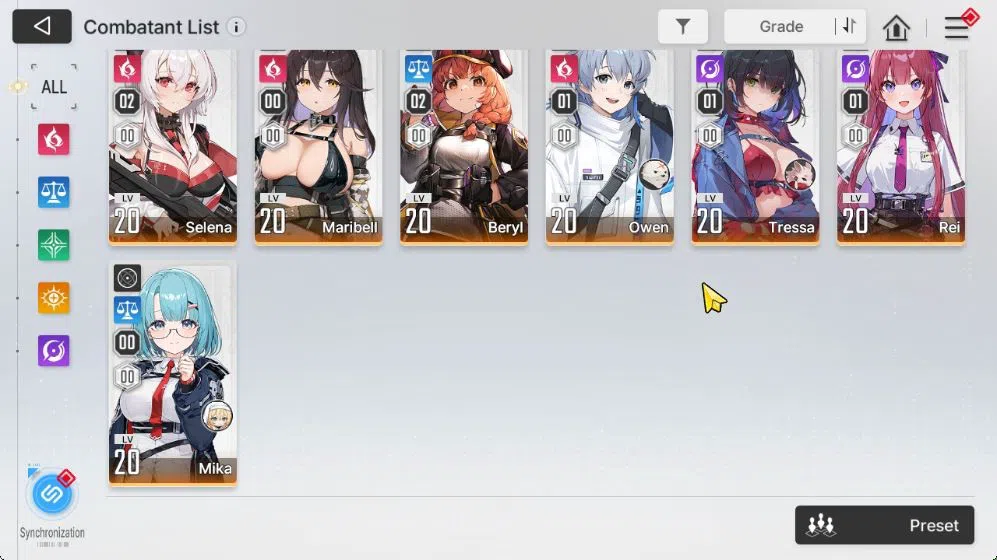 Chaos Zero Nightmare Accounts GLOBAL Lv40|4 SSR[Heidemarie+Sign,Chizuru,Mei Lin, image 4