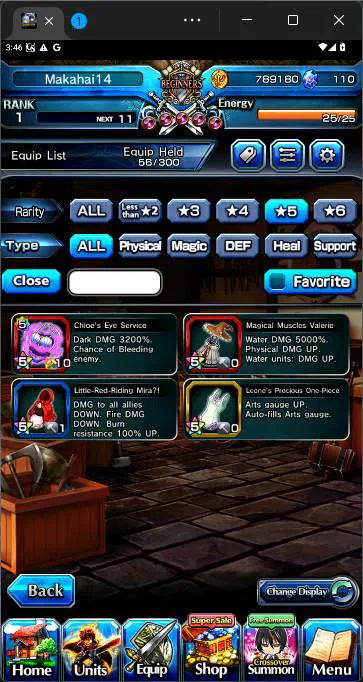 Grand Summoners Accounts Others GLOBAL|7 Ascend|Touma Kamijo,Miyu,Illya,SS Liza,Diablo,Long,Charlote,etc|check SS|GS166B 6
